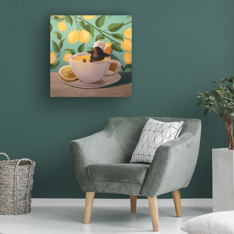 Art sur toile par Lucia Heffernan, H 24 po x l 24 po x P 2 po