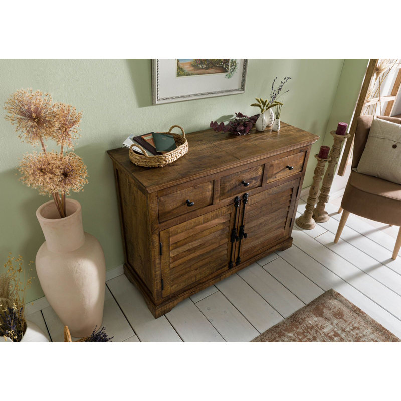 Rodez 120cm Solid Wood Sideboard