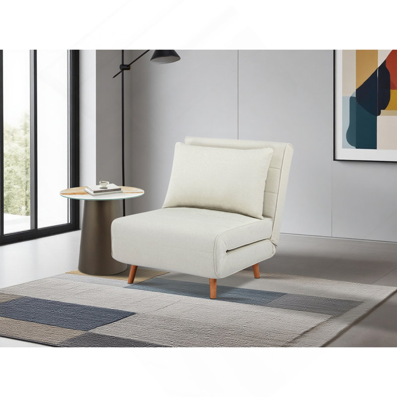 Canapé-lit Max - Canapé-lit 3 en 1, Beige, Brun
