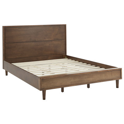 Genesis Solid Wood Platform Bed