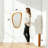 Solid Wood Irregular Wall Mirror Accent Mirror for Entryway Bedroom-1112668568-1112668570