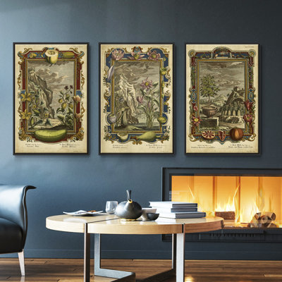 " Genesis Fruits I " 3 - Pieces