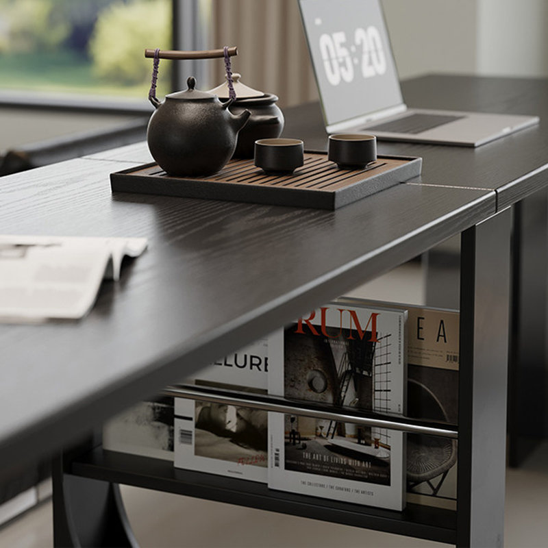 Bureau long moderne Modern Creative Design, H 29,5 po x l 94,5 po x P 23,6 po