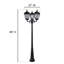 Lampadaire à trois têtes Royal