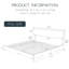 Avel Simple Rectangular Upholstered Platform bed-1464530859-1467194880