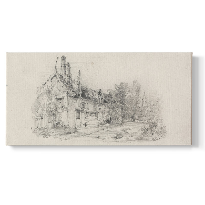 Série abstraite-CM- Toile tendue avec châssis tendue, prête à accrocher, H 17 po x l 33 po