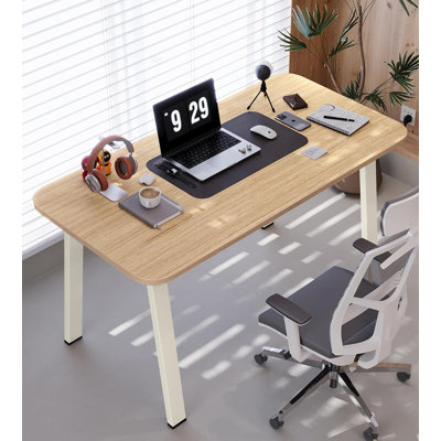Modular Computer Office Desk, Modern Style Small Study Writing Workstation Table for Home & Business