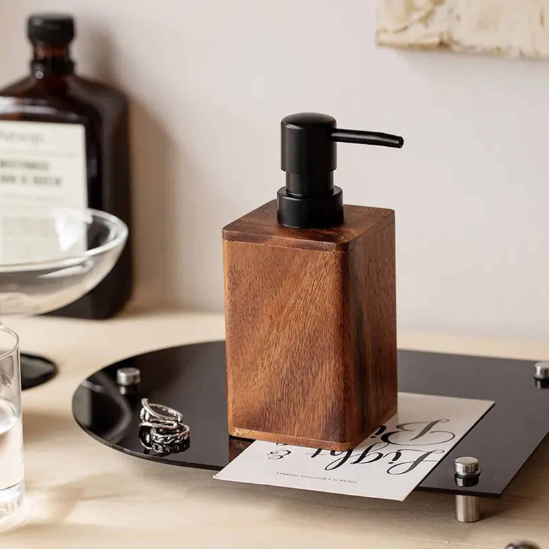 Acacia Bathroom Accessory Set 4-Pieces