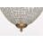 6-Light Antiqued Gold Beaded Crystal Chandelier-1343381794-1386320043