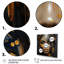 Art africain sur toile, tribus noires et dorées-2091698333-2091698017