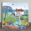 JO GRUNDY Farmhouse Plants & Flowers Wall Decor on Ceramic