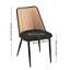 Set Of 4 Rattan Dining Chairs With Natural Cane Back-646742331-646742326
