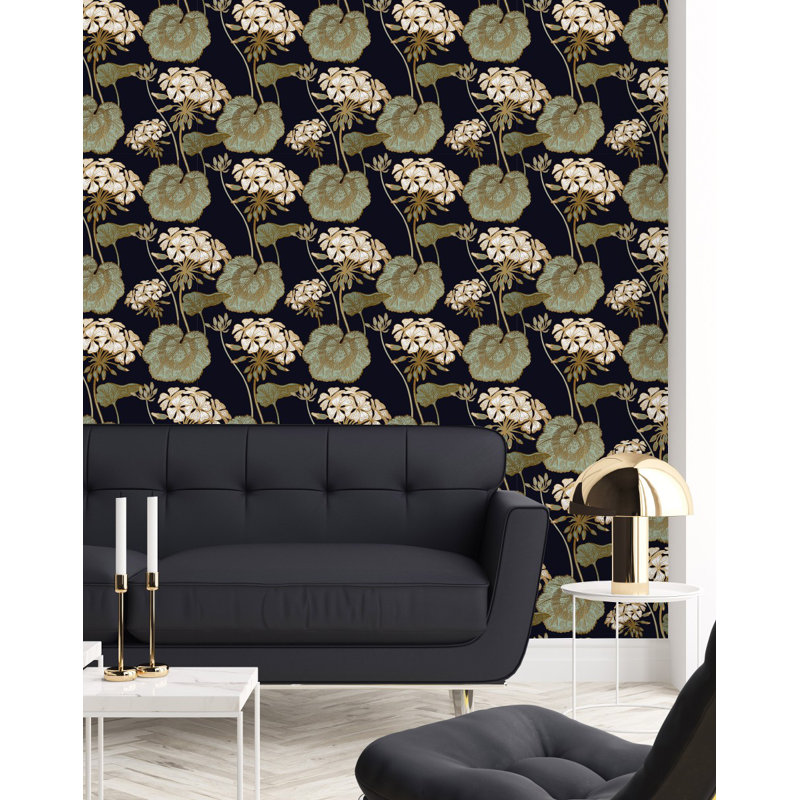 Carreau de papier peint l 25 po, 2.09' W x 18.75' L
