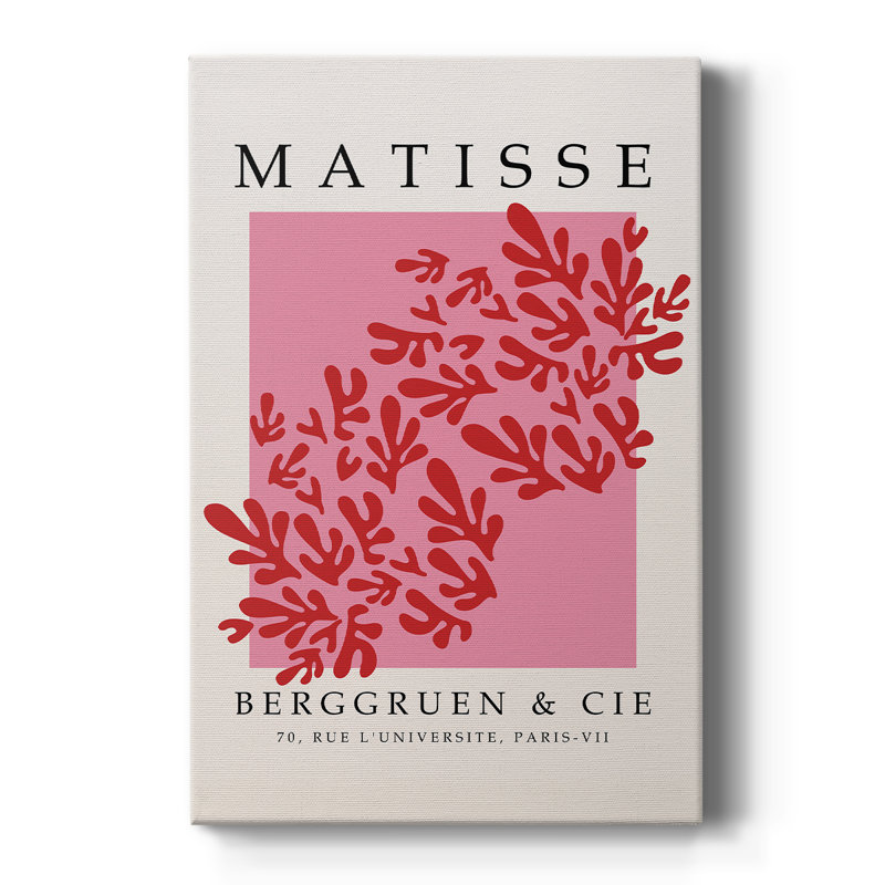 Matisse CEC XXII, reproduction encadrée - galerie sur mesure, H 18 po x l 12 po