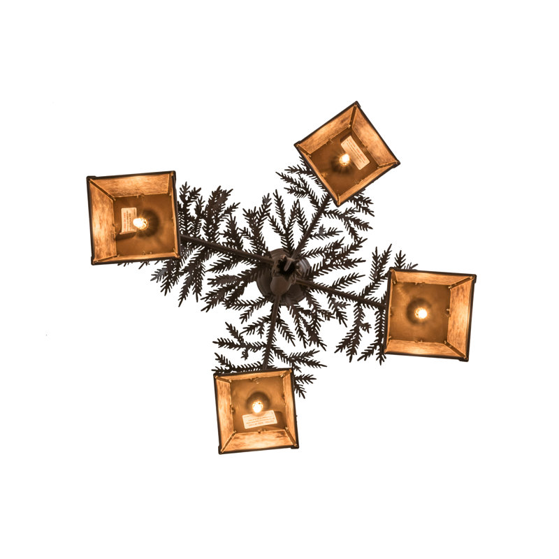 Rustic Lodge 4 - Light Chandelier
