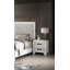 1Pc Nightstand Bar Pulls Bedside Table Metal Center Glide Faux Marble
