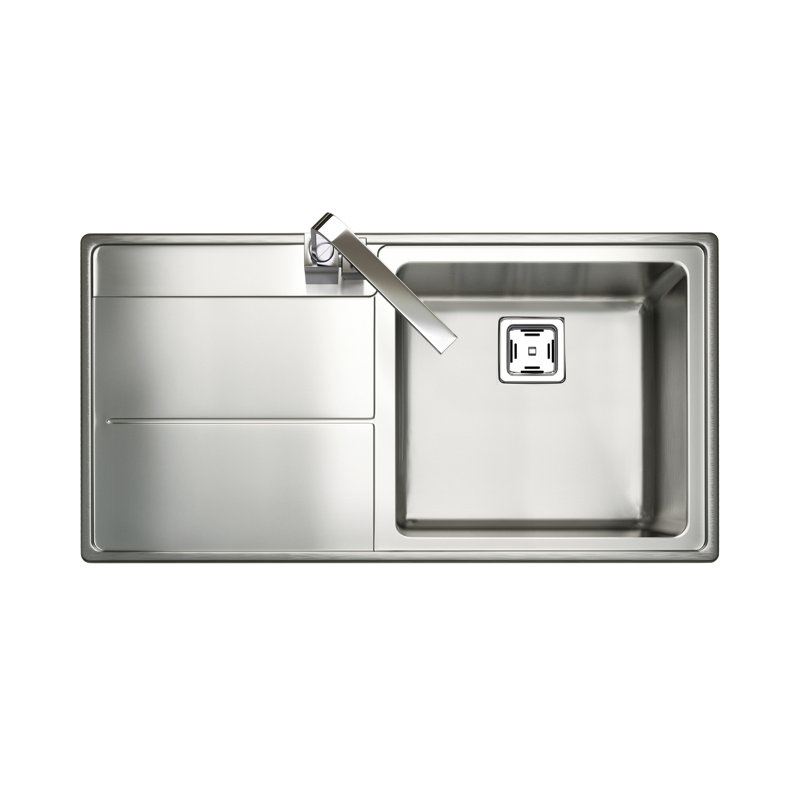 Arlington 98.5 x 50.8cm Kitchen Sink in Stainless Steel