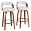Ensemble de 2 tabourets de bar pivotants 29,2 po-258500003-258500014