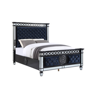 Varian II Bed In Black Velvet -  Rosdorf Park, A38D44B025A947A6A072A5846A192174