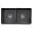 Marisol 33" L x 18" W Double Basin Farmhouse/Apron Kitchen Sink with Accessories-36432197