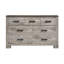 Commode 7 tiroirs avec miroir Giahnna