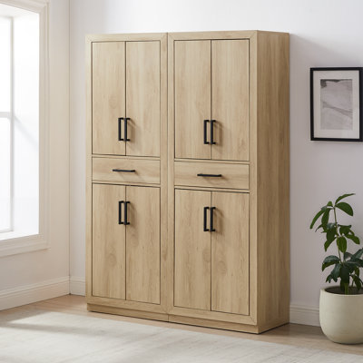 Bruckner 2-piece Kitchen Storage Pantry Set