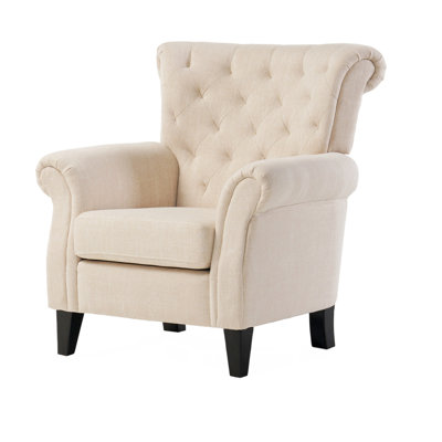 Damarte 35.3'' Wide Tufted Armchair -  Alcott HillÂ®, 2C01F7D50E794943BFB375E6EE76E3E1