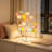 Adjustable Flower Tree Table Lamp, Usb Powered With Inline Switch