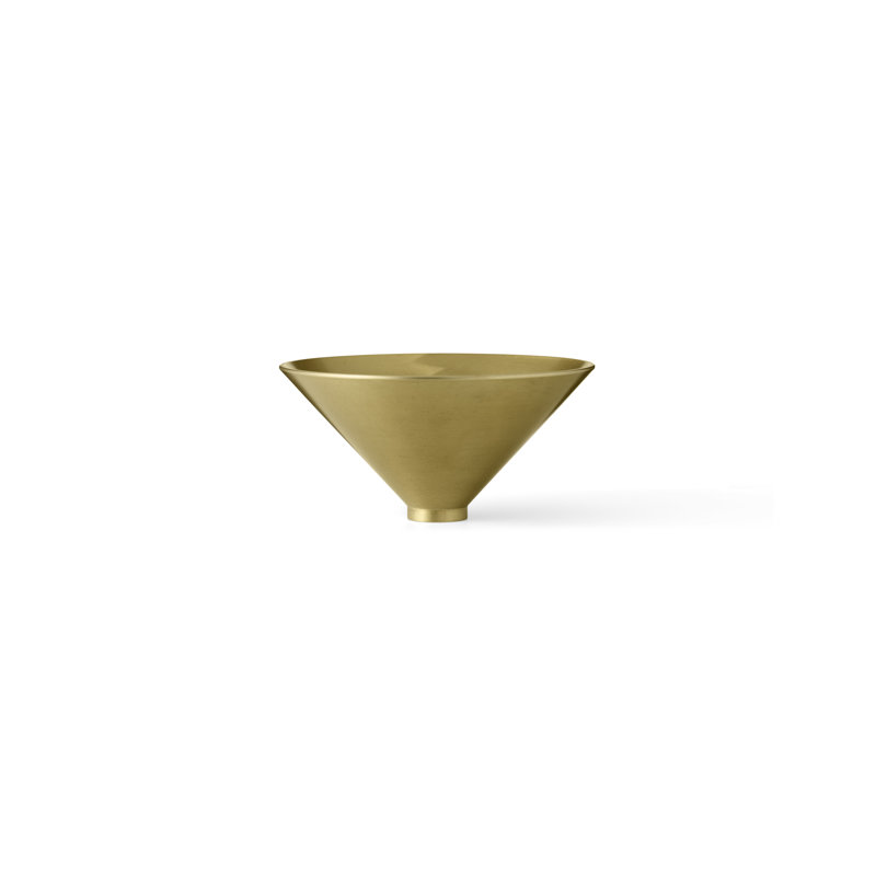 Taper Aluminum Decorative Bowl