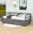 Ekaoluchuku Twin Size Wood Daybed with Trundle-1448614159