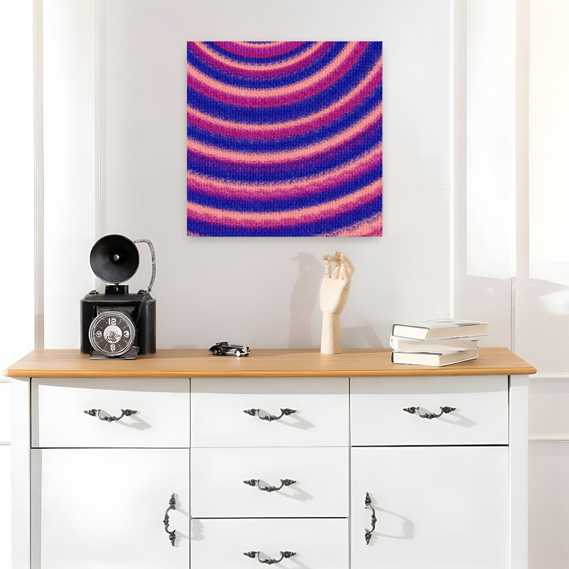 Art contemporain, art contemporain abstrait, H 18 po x l 18 po