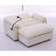 Fauteuil de loisir, fauteuil inclinable double, dossier réglable manuellement, accoudoirs rembourrés, port de charge USB latéral et support pour téléphone, livré avec un repose-pieds de rangement assorti-831470751