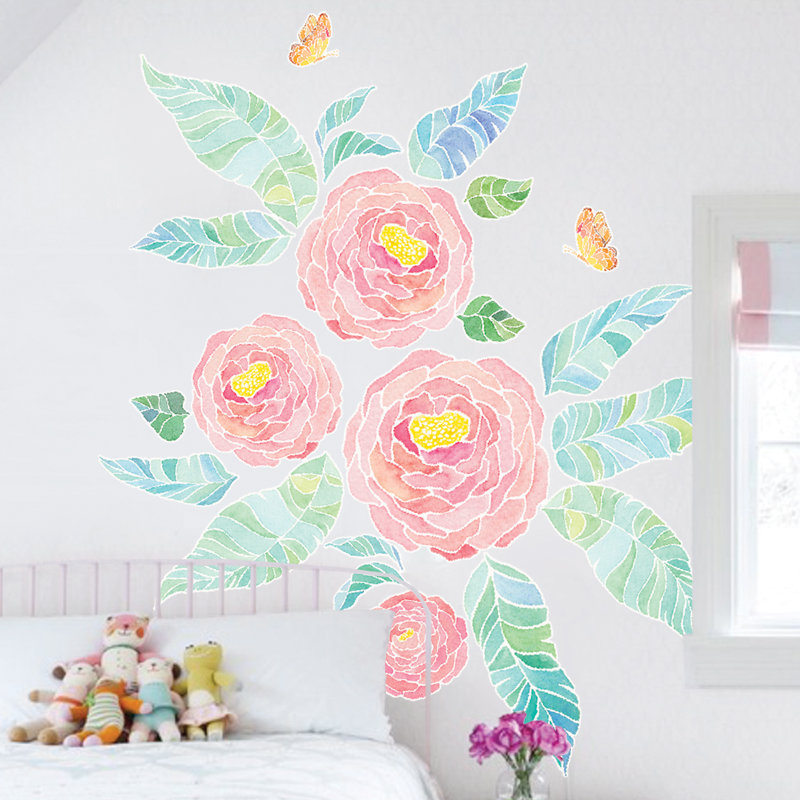 Plants & Flowers Non-Wall Damaging Accent