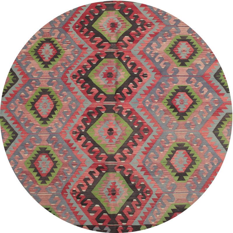 Moroccan Indoor Rug, Round 7'