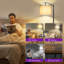 Lampe de table sur pied 62 "Zoulla-1183746914