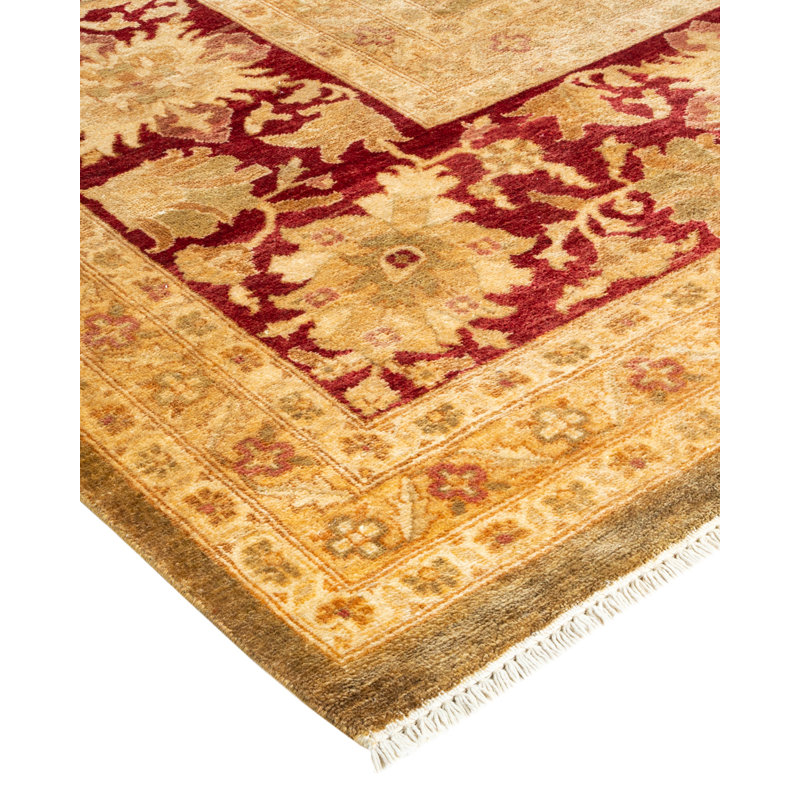 Volkeus One-of-a-Kind 8' 1" X 9' 10" Hand Knotted Area Rug