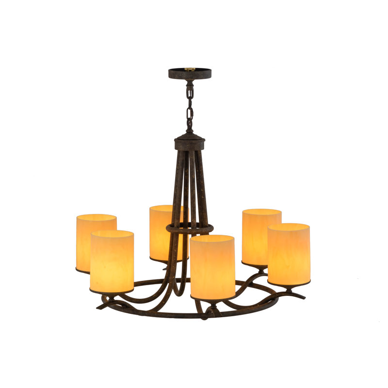 Burgoyne 6 - Light Chandelier