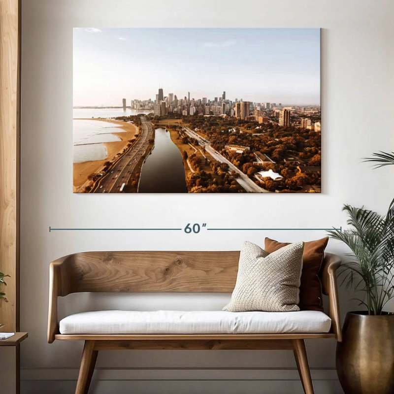 Nicci Autumn In Chicago, H 34 po x l 51 po
