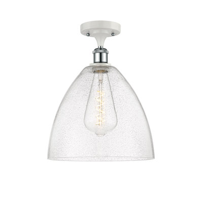 Amilia Glass Semi Flush Mount