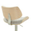 Swivel Yes Bar Stool with Steel Frame