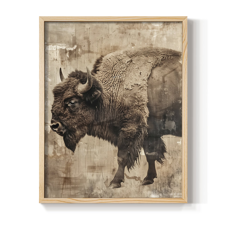 "ANIMALS Series CDXCV III", Naturel, H 11 po x l 9 po