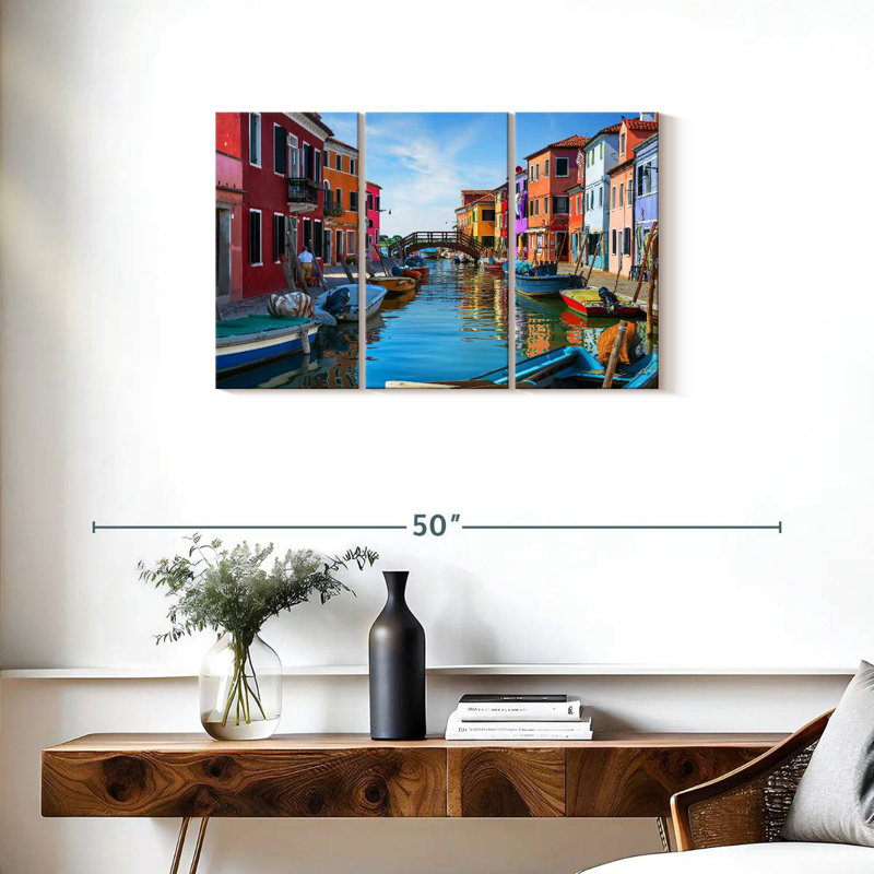 Quartier Sebbie Burano, H 20 po x l 33 po