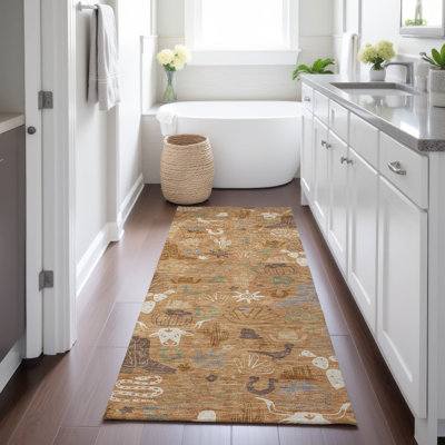 Tapis intérieur / extérieur lavable à la machine pour enfants Chantille ACN2512