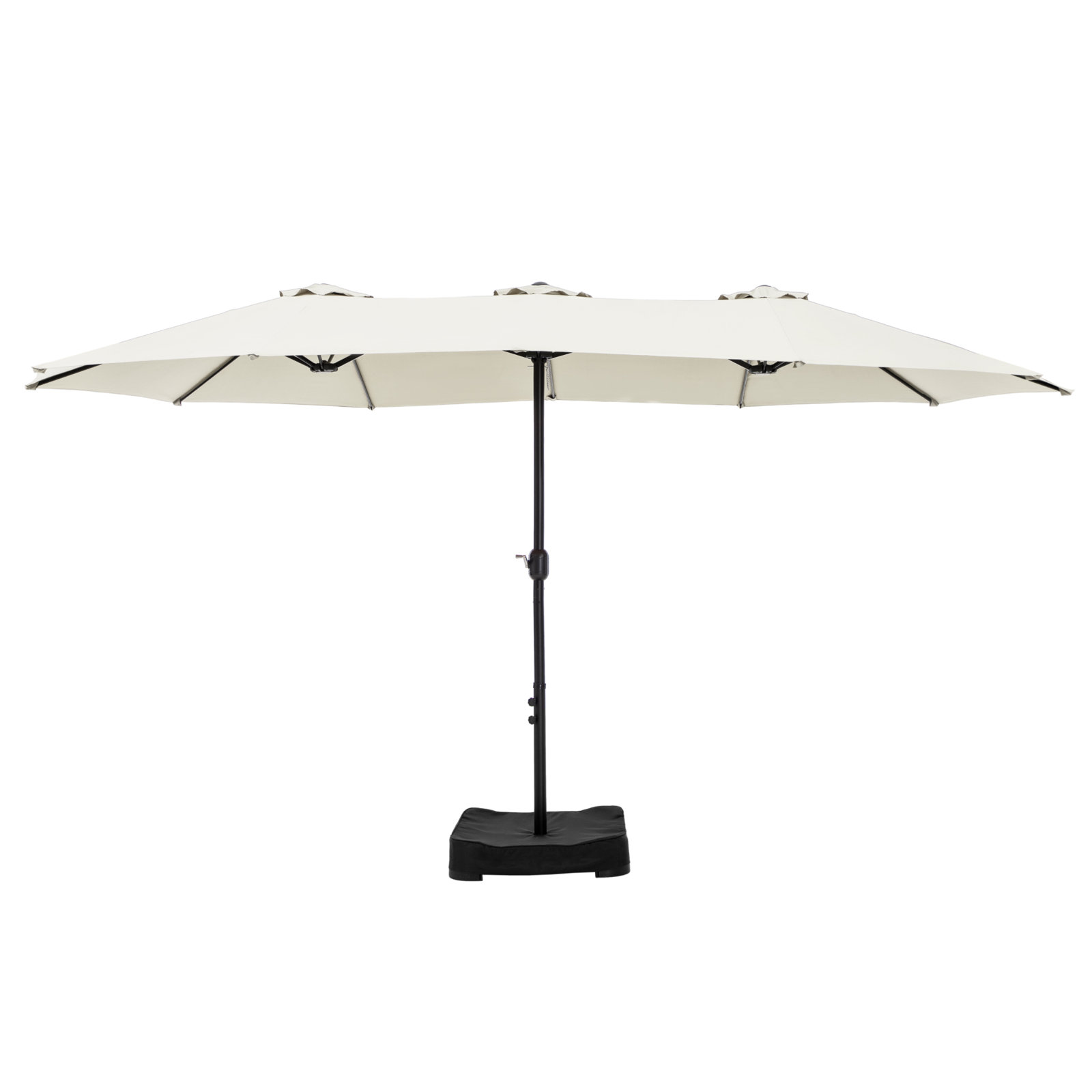 Nyasia 15' Market Umbrella, Ivory