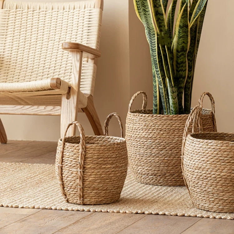 Panier de rangement tressé Meadow, [Moyen]