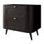 60cm W Metal Bedside Table