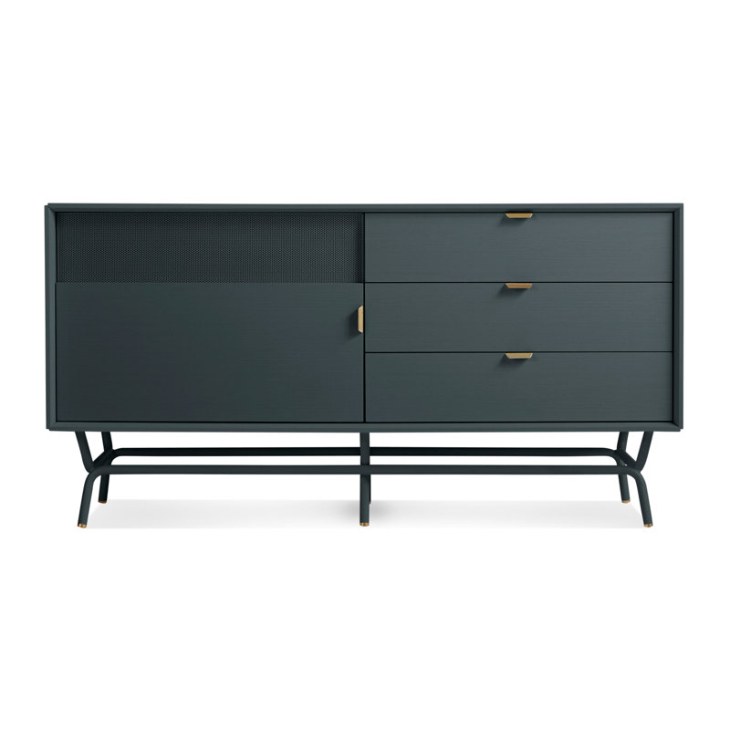 Dang Media Console, Navy Green