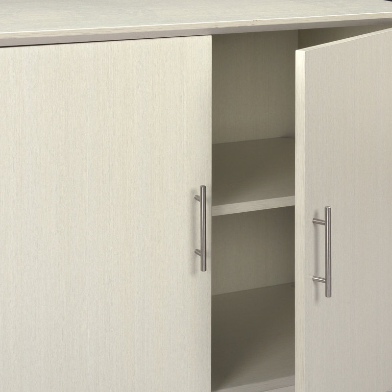 Medina Storage Cabinet, Textured Sea Salt