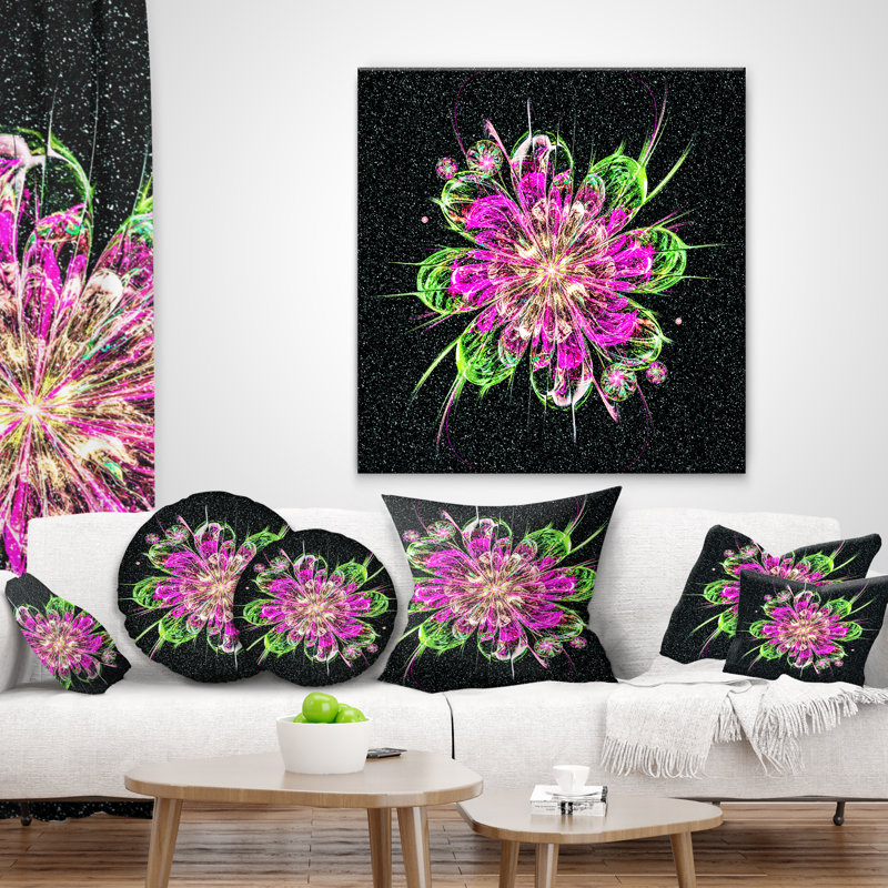 Coussin lombaire floral parfait