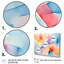 «Pastel Color Geometric Ink Explosion III», art mural géométrique-1779427251-1779427248
